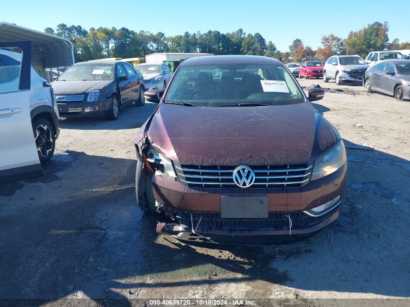 2013 Volkswagen Passat 2.0L Tdi Sel Premium VIN: 1VWCN7A38DC012415 Lot: 40639720