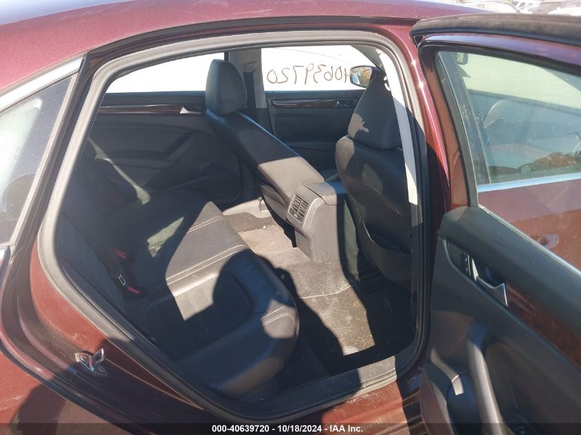 2013 VOLKSWAGEN PASSAT 2.0L TDI SEL PREMIUM - 1VWCN7A38DC012415