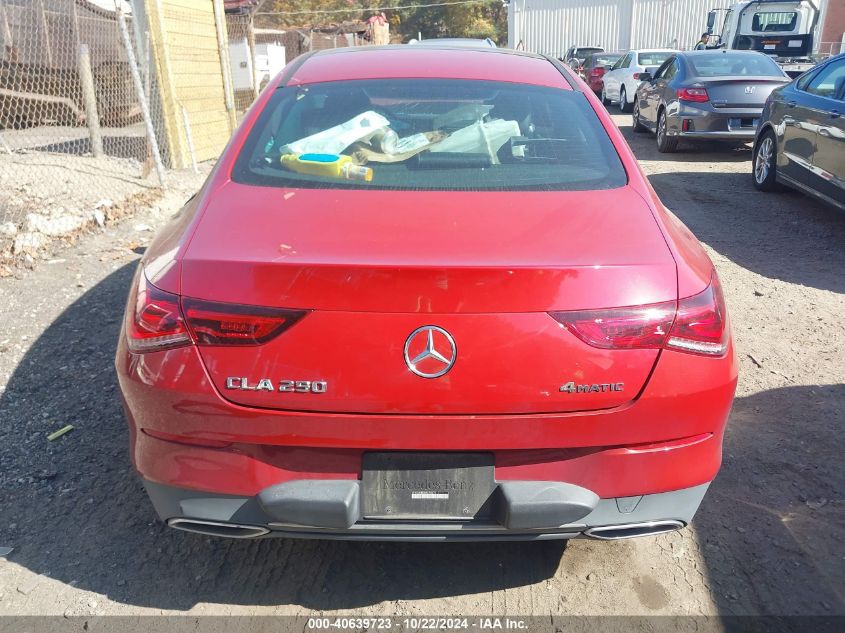 2021 Mercedes-Benz Cla 250 4Matic VIN: W1K5J4HB0MN159079 Lot: 40639723