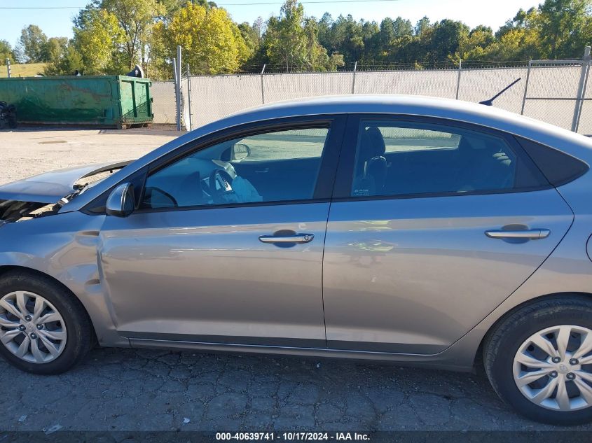 2022 Hyundai Accent Se VIN: 3KPC24A64NE183418 Lot: 40639741