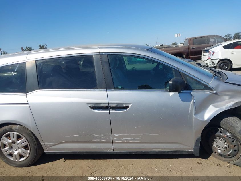 2011 Honda Odyssey Lx VIN: 5FNRL5H23BB081789 Lot: 40639764