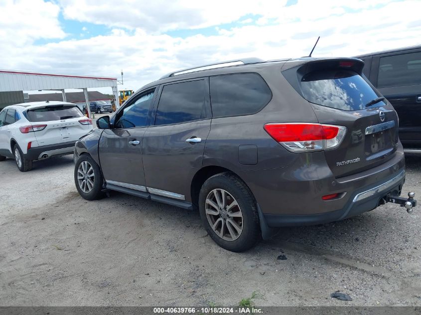 2016 Nissan Pathfinder Sl VIN: 5N1AR2MN6GC656624 Lot: 40639766