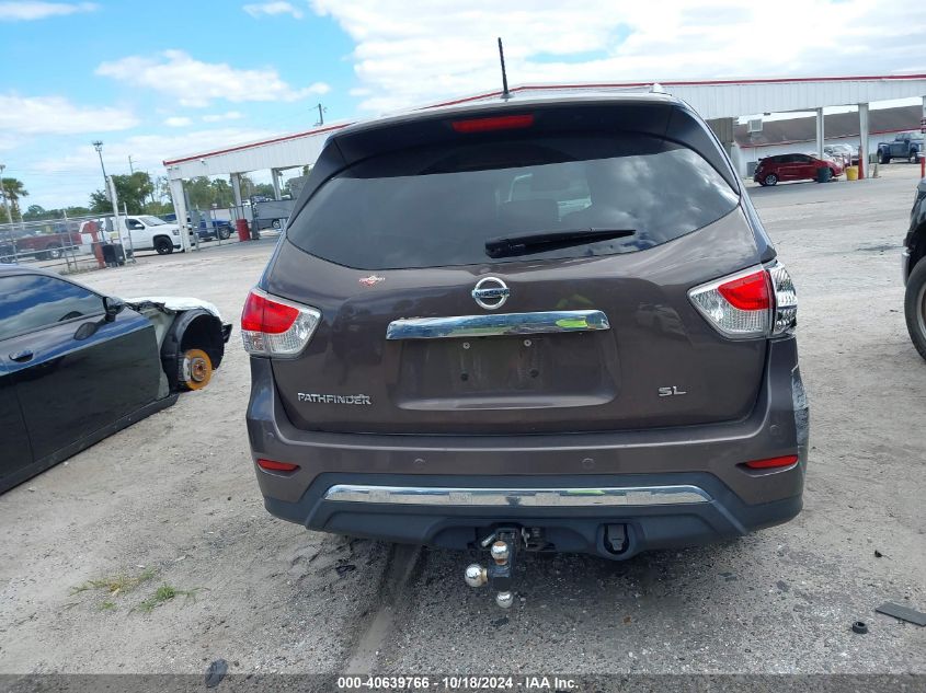 2016 Nissan Pathfinder Sl VIN: 5N1AR2MN6GC656624 Lot: 40639766