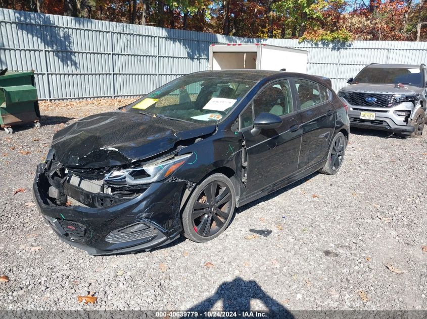 2017 Chevrolet Cruze Lt Auto VIN: 3G1BE6SMXHS617660 Lot: 40639779