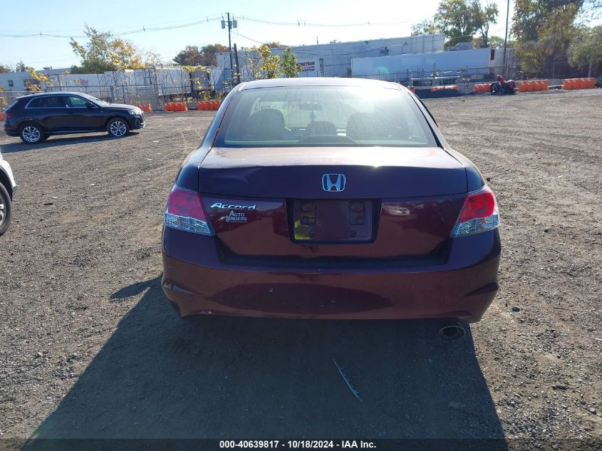 2010 Honda Accord 2.4 Lx-P VIN: 1HGCP2F44AA075604 Lot: 40639817