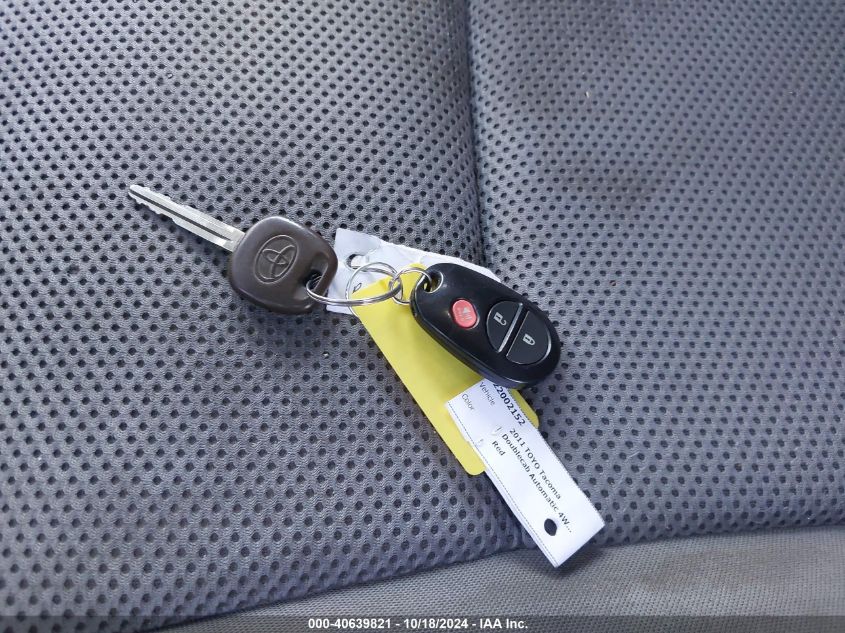 2011 Toyota Tacoma Double Cab Long Bed VIN: 3TMMU4FN6BM037697 Lot: 40639821