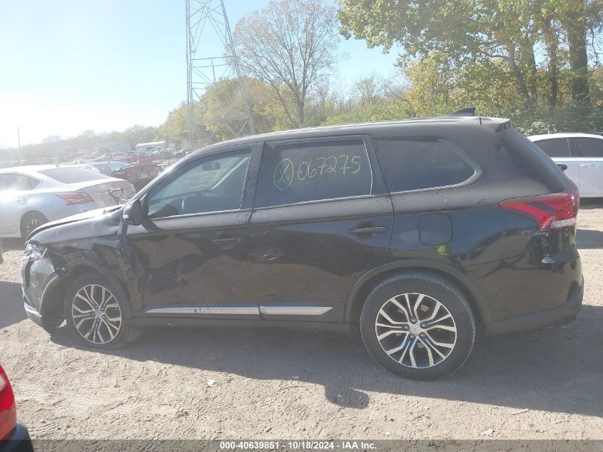 2018 Mitsubishi Outlander Es/Le/Se/Sel VIN: JA4AZ3A34JZ067275 Lot: 40639851