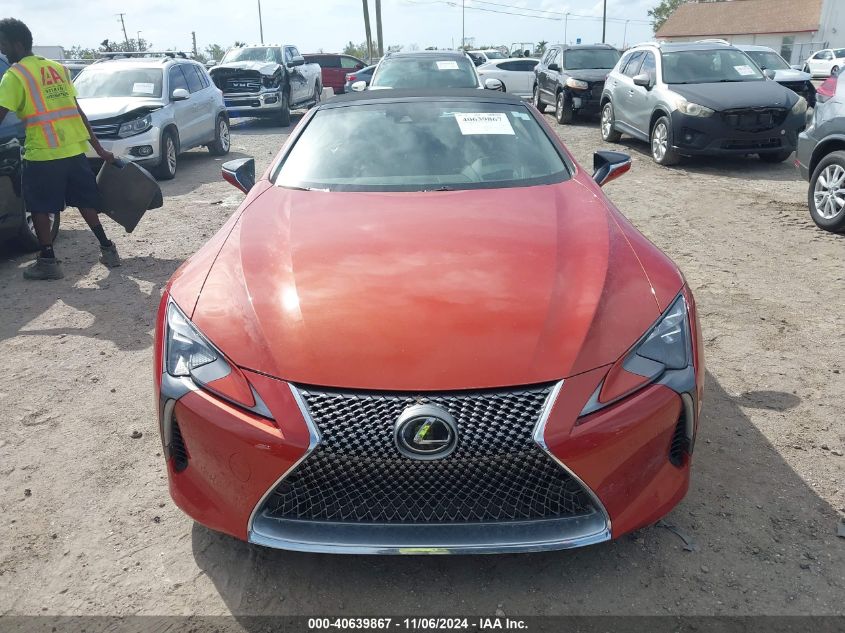 2021 Lexus Lc 500 VIN: JTHKPAAY4MA101362 Lot: 40639867