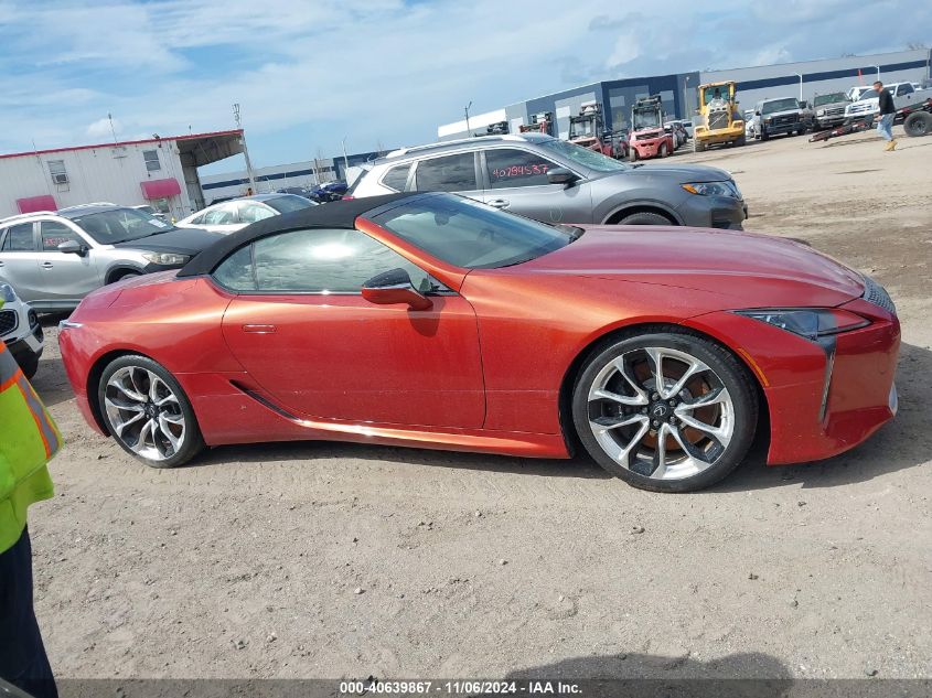 2021 Lexus Lc 500 VIN: JTHKPAAY4MA101362 Lot: 40639867