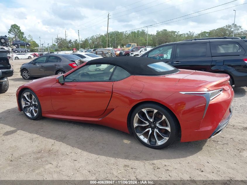 2021 Lexus Lc 500 VIN: JTHKPAAY4MA101362 Lot: 40639867