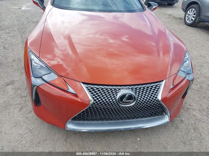 2021 Lexus Lc 500 VIN: JTHKPAAY4MA101362 Lot: 40639867