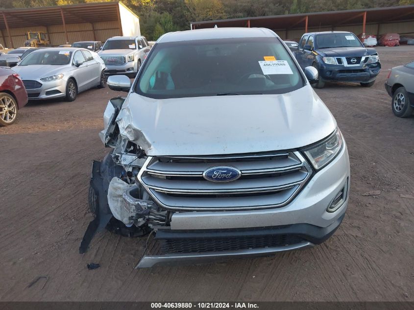 2018 Ford Edge Sel VIN: 2FMPK3J90JBB48443 Lot: 40639880