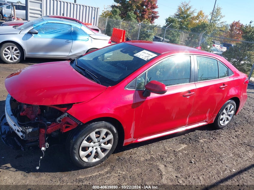 2020 TOYOTA COROLLA LE - JTDEPRAEXLJ116014
