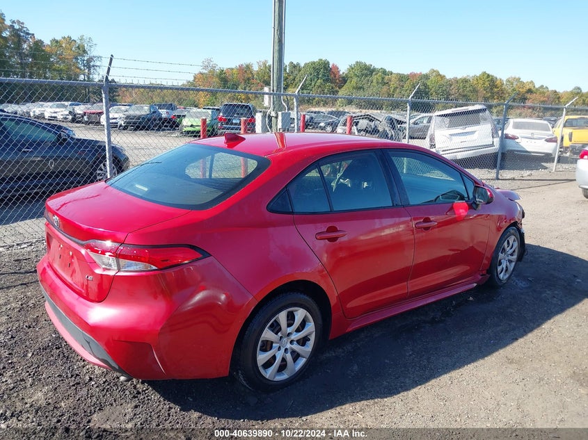 2020 TOYOTA COROLLA LE - JTDEPRAEXLJ116014