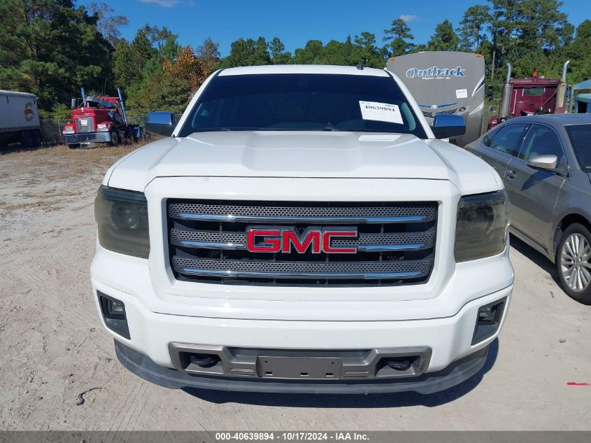 2014 GMC Sierra 1500 Sle VIN: 3GTU2UECXEG438355 Lot: 40639894