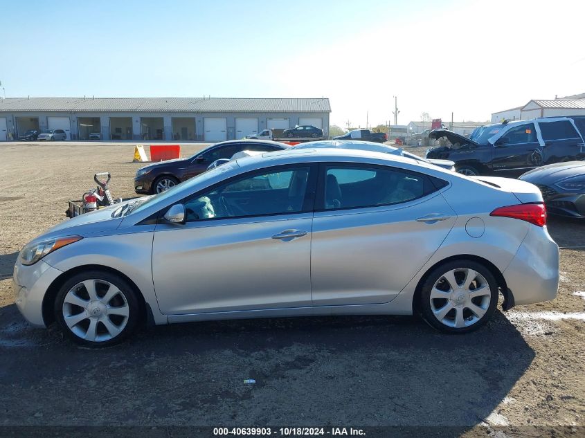 2012 Hyundai Elantra Limited (Ulsan Plant) VIN: KMHDH4AE1CU382575 Lot: 40639903