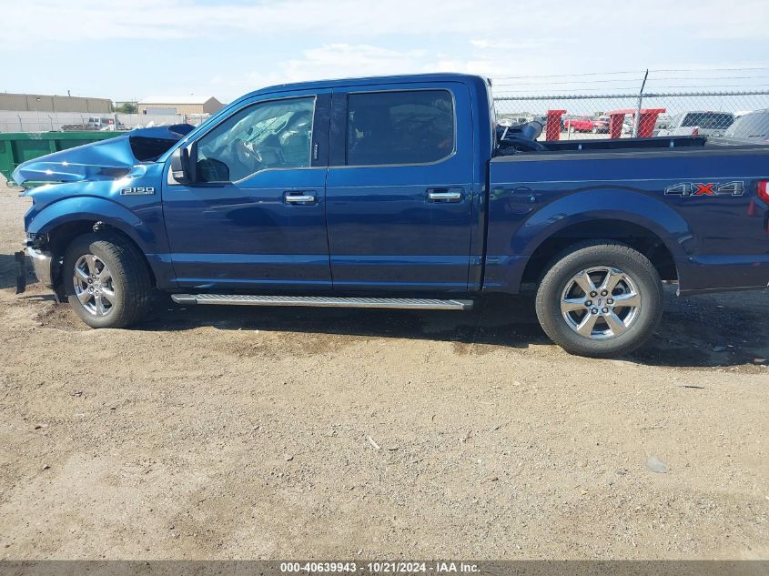 2019 Ford F150 Supercrew VIN: 1FTEW1EP1KKE21698 Lot: 40639943