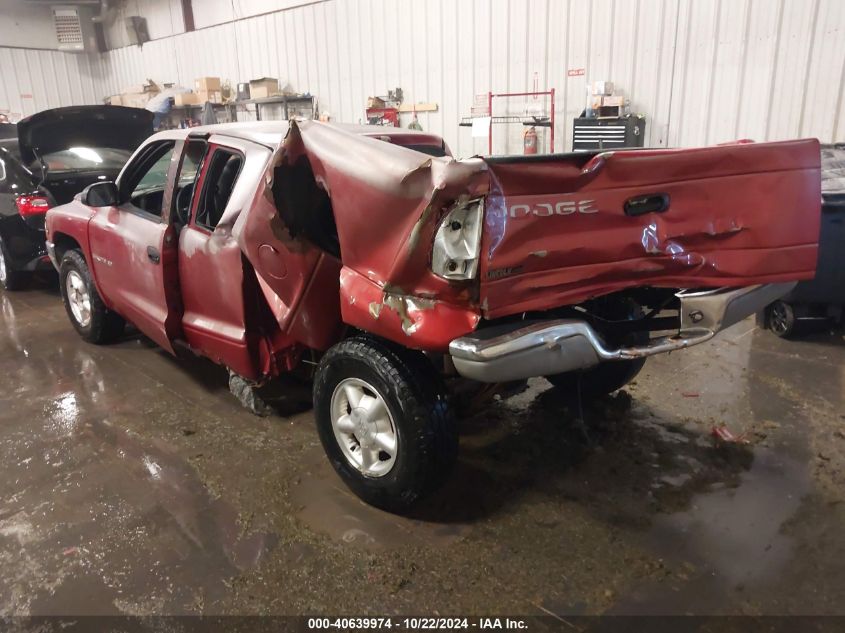 1999 Dodge Dakota Slt/Sport VIN: 1B7GL22X0XS287334 Lot: 40639974