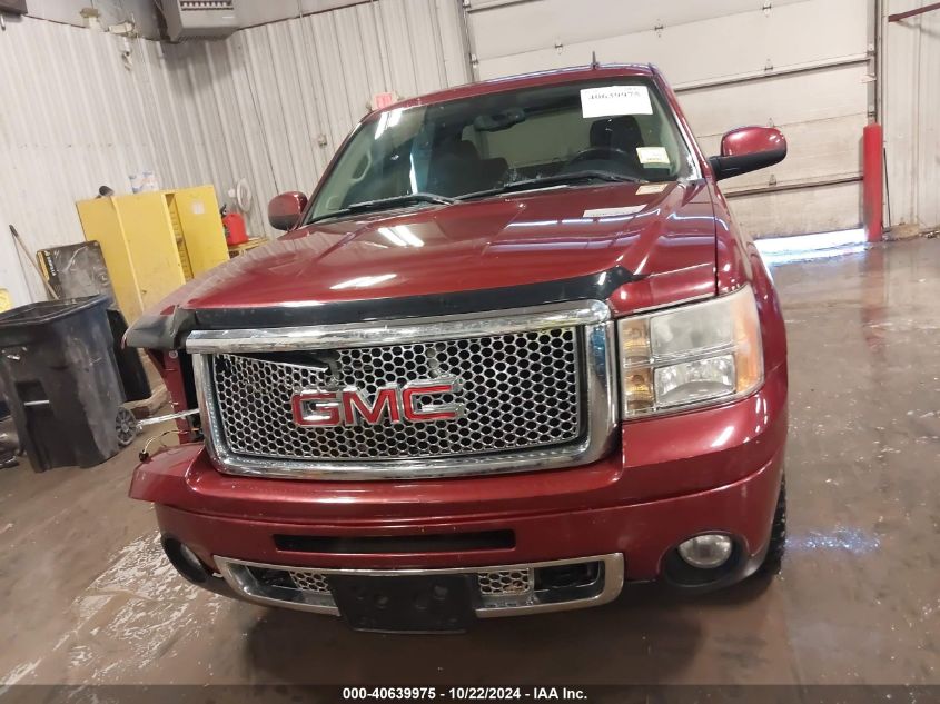 2013 GMC Sierra 1500 Denali VIN: 3GTP2XE22DG107483 Lot: 40639975