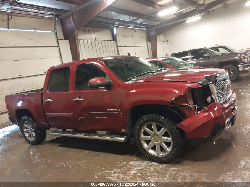 2013 GMC Sierra 1500 Denali VIN: 3GTP2XE22DG107483 Lot: 40639975