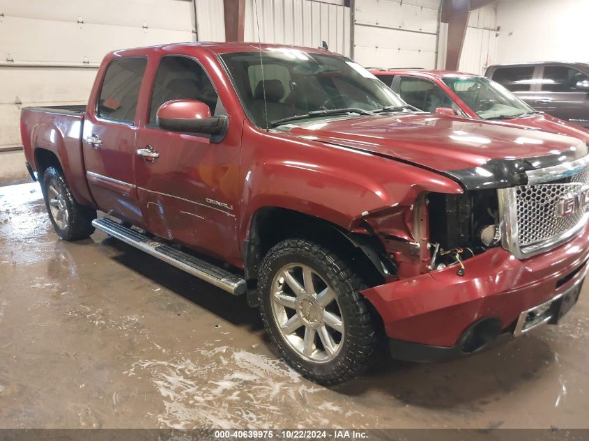 2013 GMC Sierra 1500 Denali VIN: 3GTP2XE22DG107483 Lot: 40639975