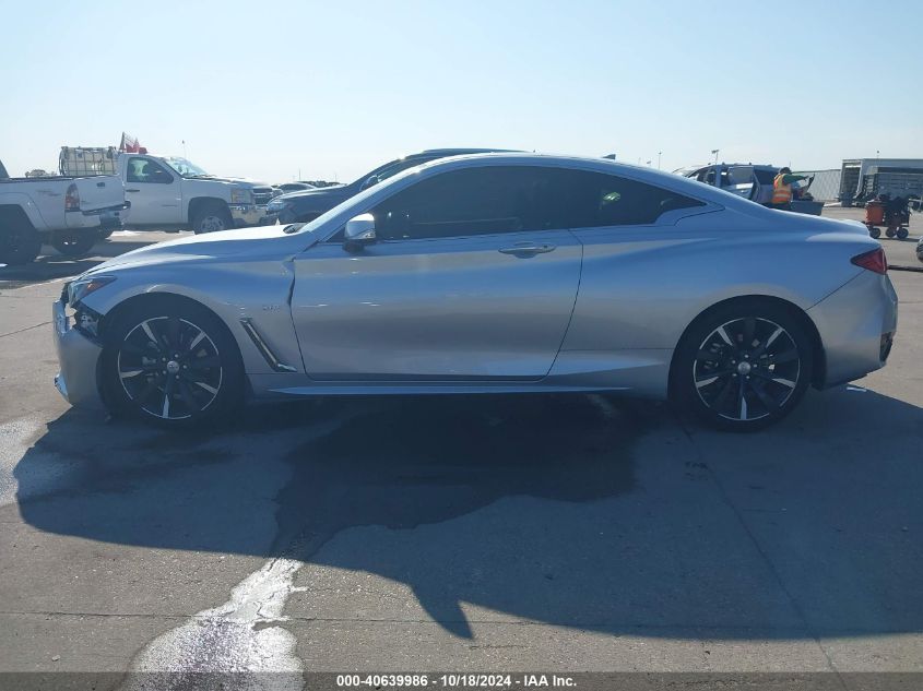 2017 Infiniti Q60 3.0T Premium VIN: JN1EV7EL1HM550477 Lot: 40639986