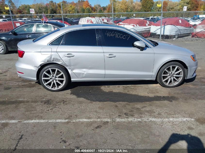 2015 Audi A3 2.0T Premium VIN: WAUEFGFF8F1020764 Lot: 40640007