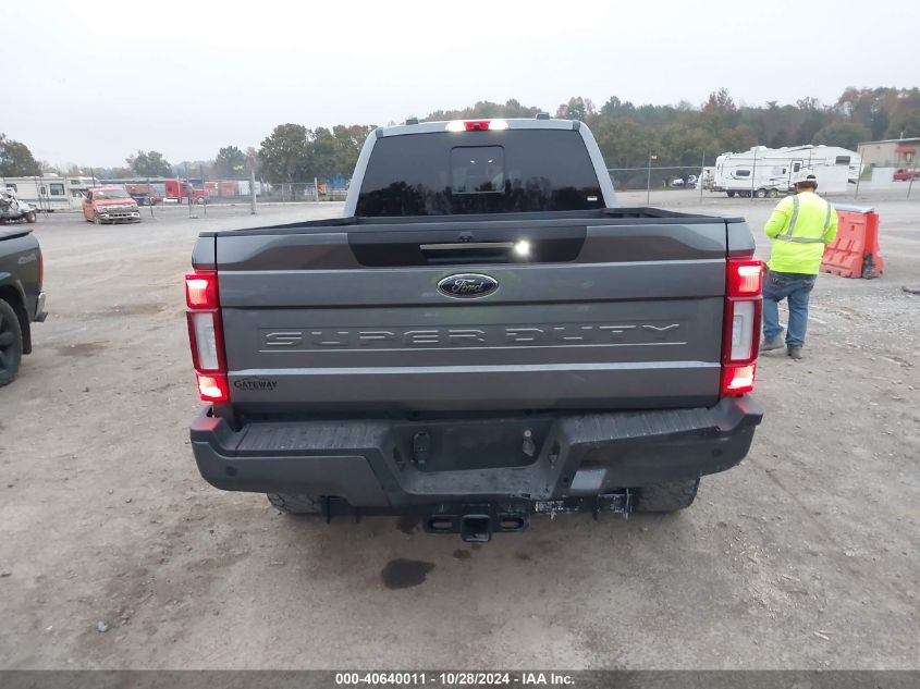 2022 Ford F-350 Lariat VIN: 1FT8W3BT9NEE35443 Lot: 40640011