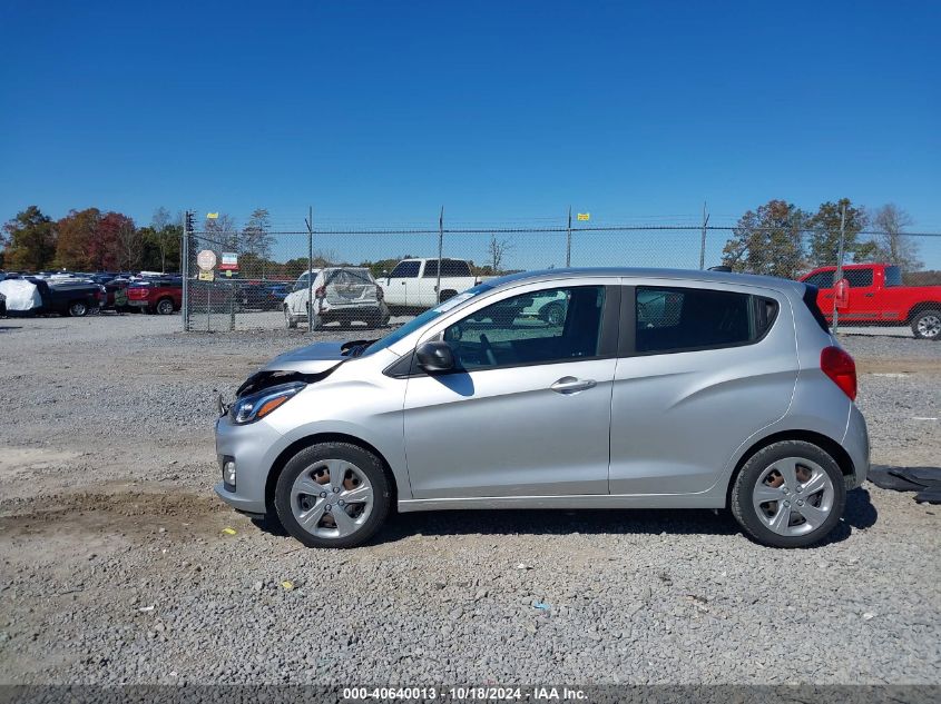 2021 Chevrolet Spark Fwd Ls Automatic VIN: KL8CB6SA6MC221261 Lot: 40640013