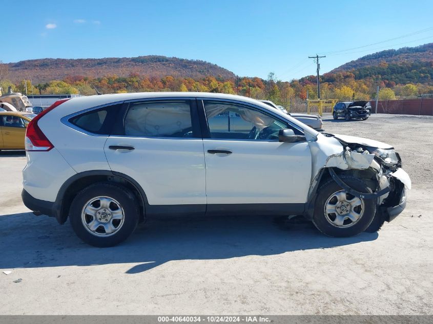 VIN 5J6RM3H38EL038104 2014 Honda CR-V, LX no.13