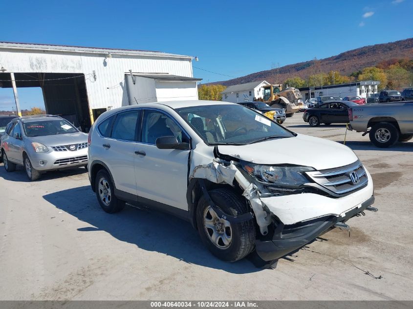 VIN 5J6RM3H38EL038104 2014 Honda CR-V, LX no.1