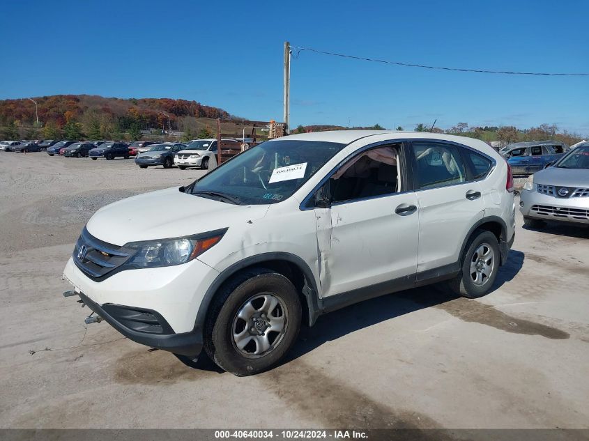 VIN 5J6RM3H38EL038104 2014 Honda CR-V, LX no.2