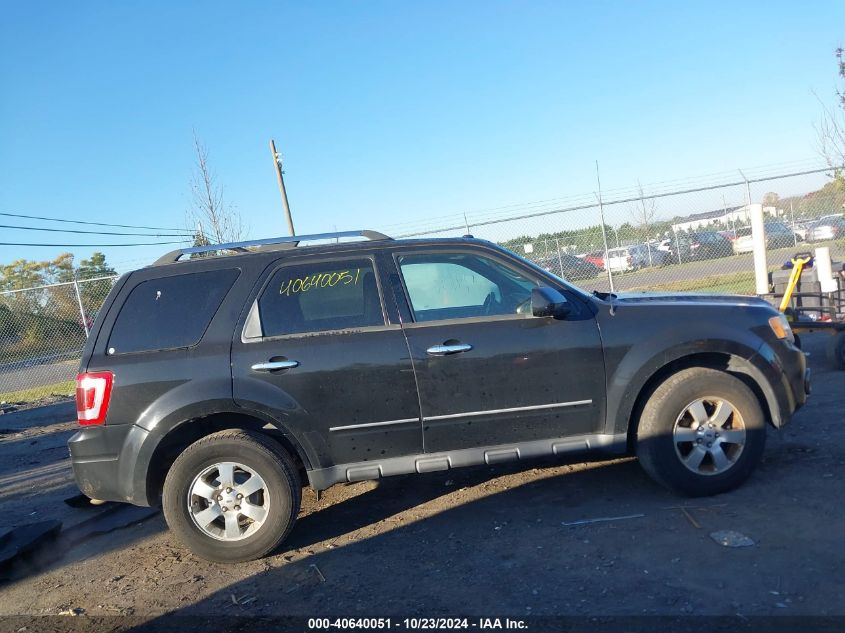 2011 Ford Escape Limited VIN: 1FMCU0EG0BKB44318 Lot: 40640051