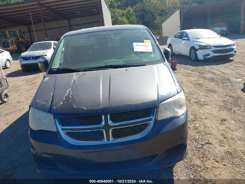 2014 Dodge Grand Caravan Se VIN: 2C4RDGBGXER241205 Lot: 40640081