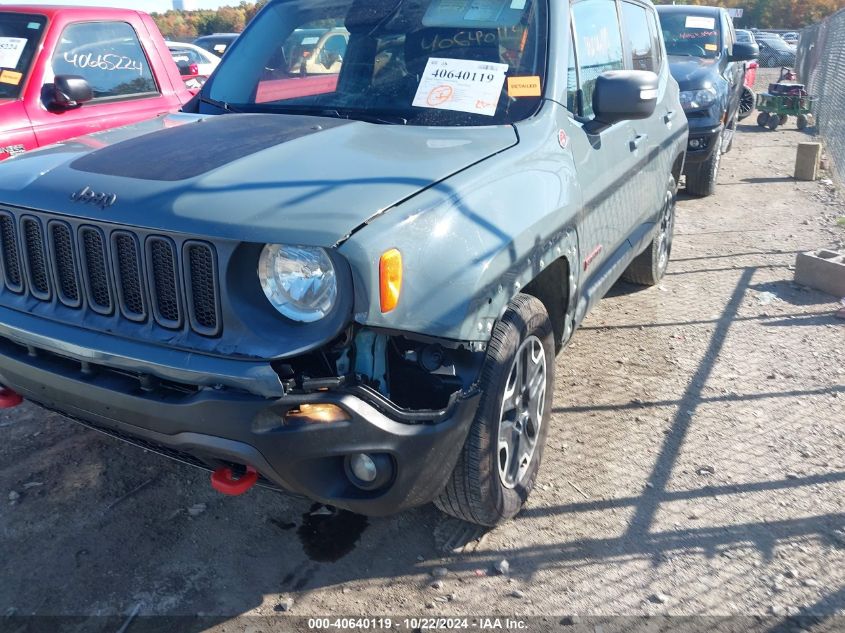 2015 Jeep Renegade Trailhawk VIN: ZACCJBCT3FPC05410 Lot: 40640119