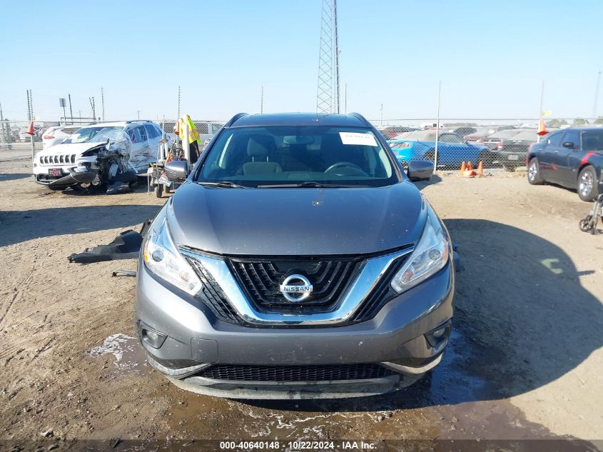 2017 Nissan Murano Sv VIN: 5N1AZ2MG8HN166032 Lot: 40640148