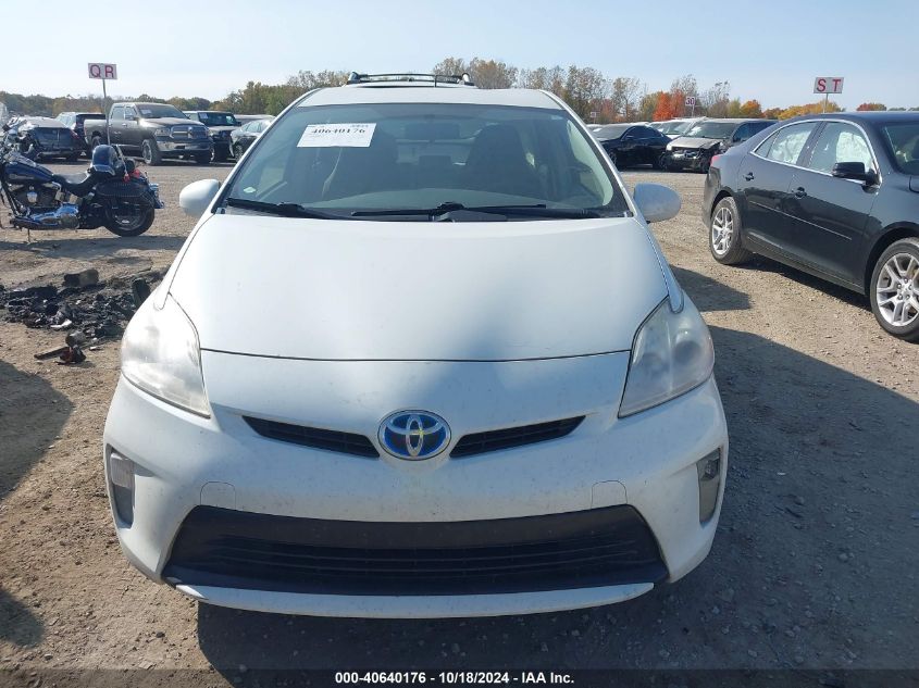 2013 Toyota Prius Four VIN: JTDKN3DU5D1667171 Lot: 40640176