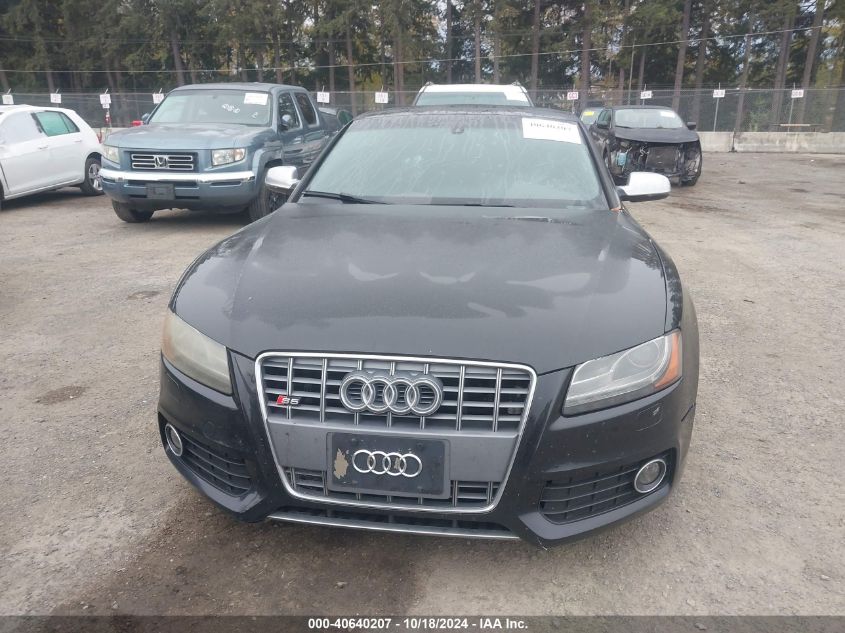 2011 Audi S5 4.2 Premium Plus VIN: WAUCVAFR7BA034795 Lot: 40640207