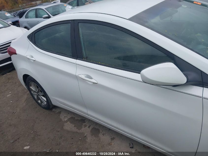 2014 Hyundai Elantra Se VIN: 5NPDH4AE0EH484502 Lot: 40640232