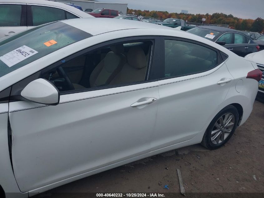 2014 Hyundai Elantra Se VIN: 5NPDH4AE0EH484502 Lot: 40640232