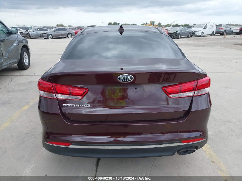 2018 Kia Optima Lx VIN: 5XXGT4L39JG254129 Lot: 40640238