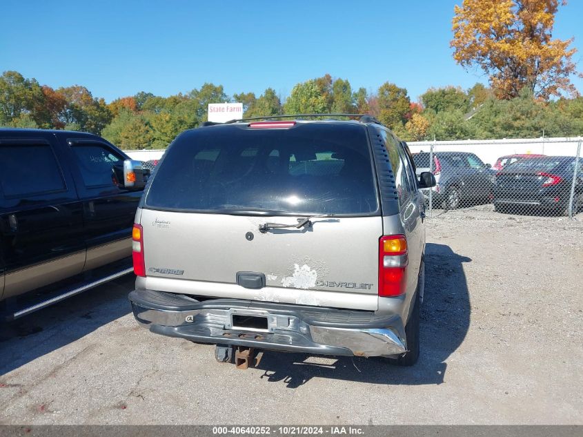 2001 Chevrolet Tahoe K1500 VIN: 1GNEK13T91J285621 Lot: 40640252