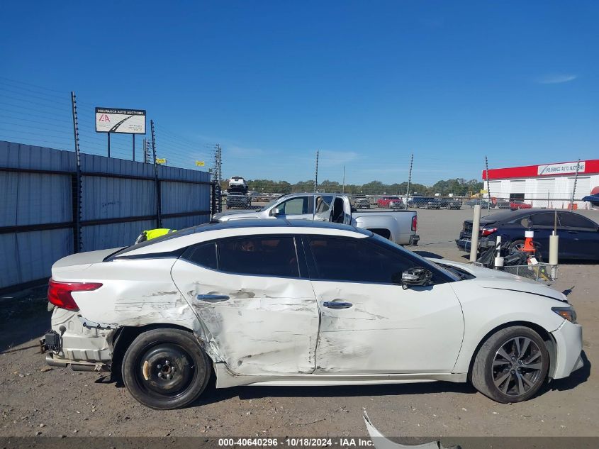 2016 Nissan Maxima 3.5 Sl VIN: 1N4AA6AP9GC375576 Lot: 40640296