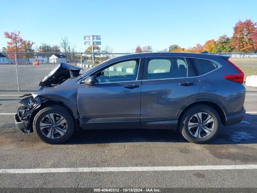 2019 Honda Cr-V Lx VIN: 2HKRW6H3XKH218380 Lot: 40640312