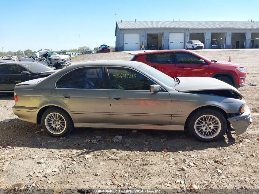 2002 BMW 530I VIN: WBADT53462CE92622 Lot: 40640313