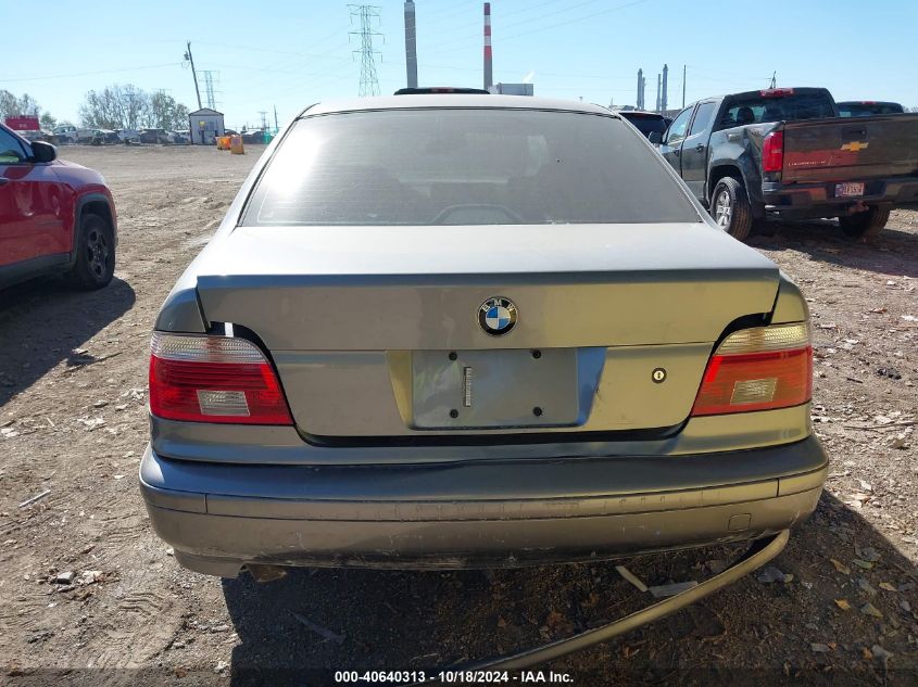 2002 BMW 530I VIN: WBADT53462CE92622 Lot: 40640313