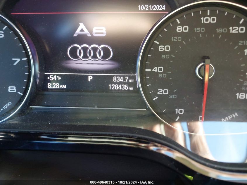 2011 Audi A8 L 4.2 VIN: WAURVAFD6BN005263 Lot: 40640315