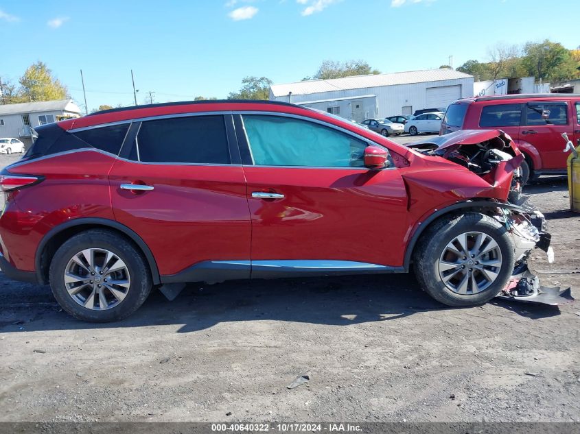 2016 Nissan Murano Platinum/S/Sl/Sv VIN: 5N1AZ2MH4GN109608 Lot: 40640322