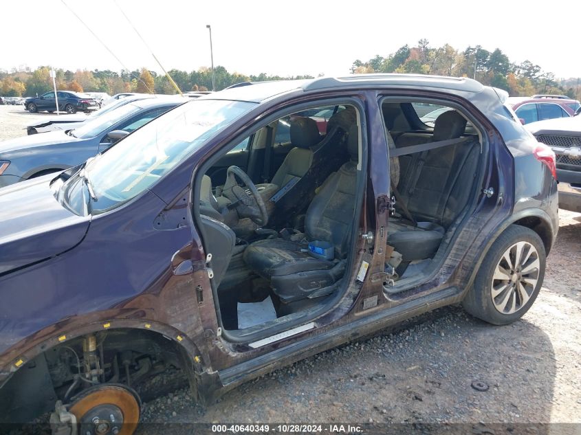 2017 Buick Encore Essence VIN: KL4CJGSB0HB097132 Lot: 40640349