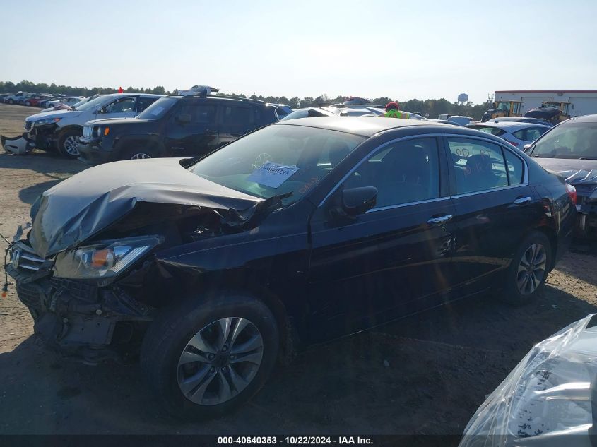 VIN 1HGCR2F35EA060617 2014 Honda Accord, LX no.2